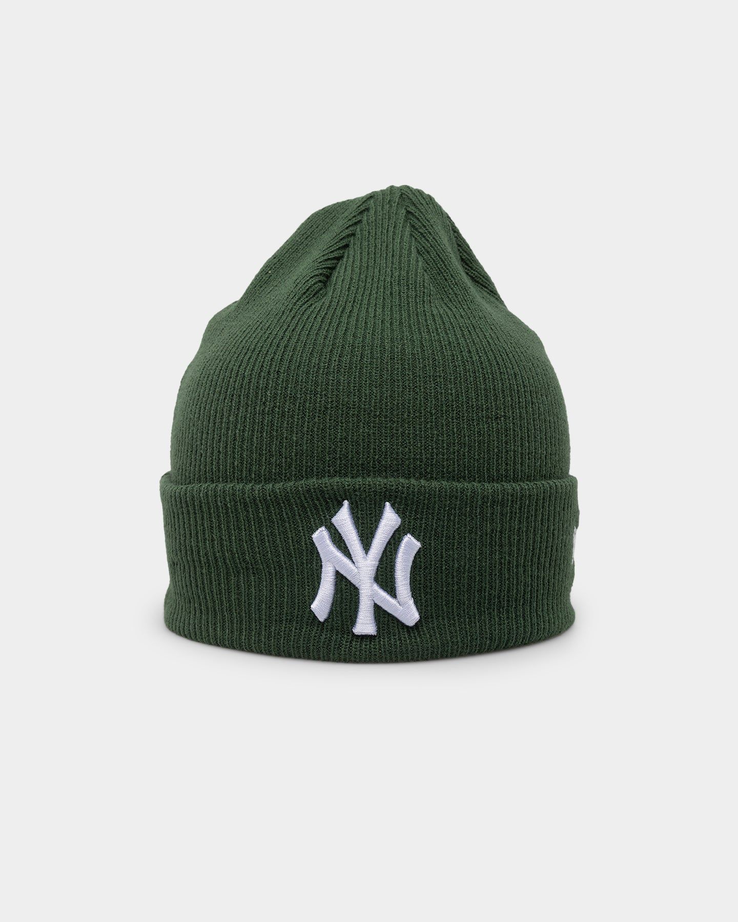 New Era New York Yankees Q223 Seasonal Knitted Beanie Dark Red sold by Culture Kings