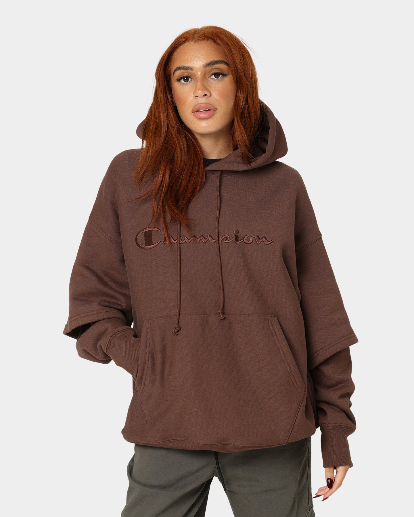 Champion Reverse Weave Double Layer Hoodie Coco Loco sold by Culture Kings