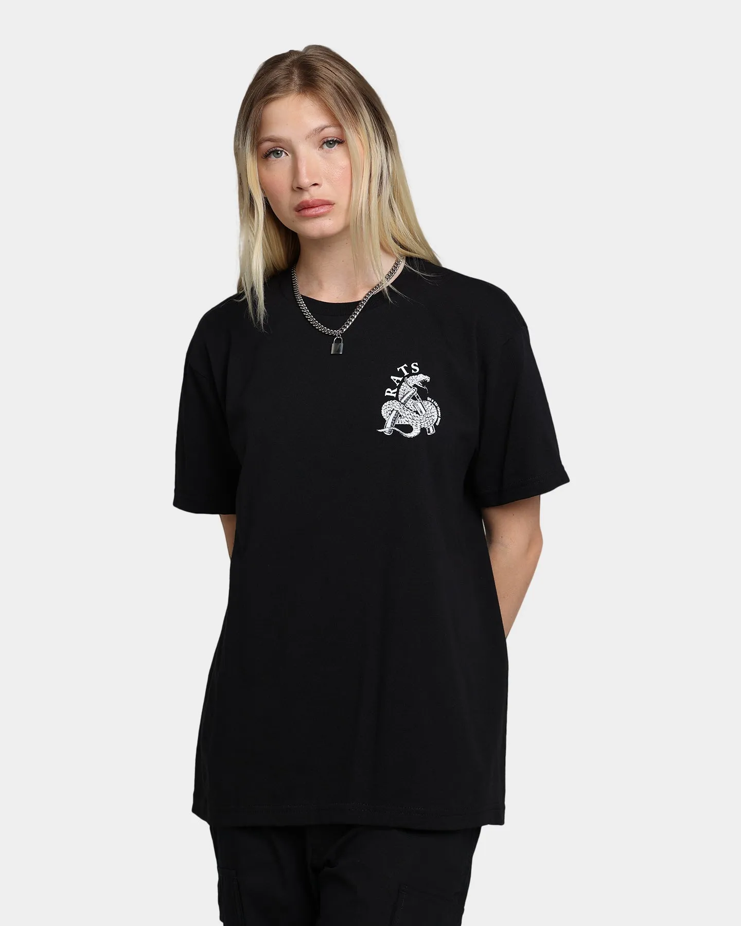 Rats Get Fat Cut Throat Short Sleeve T-Shirt Black sold by Culture Kings product image thumbnail 2