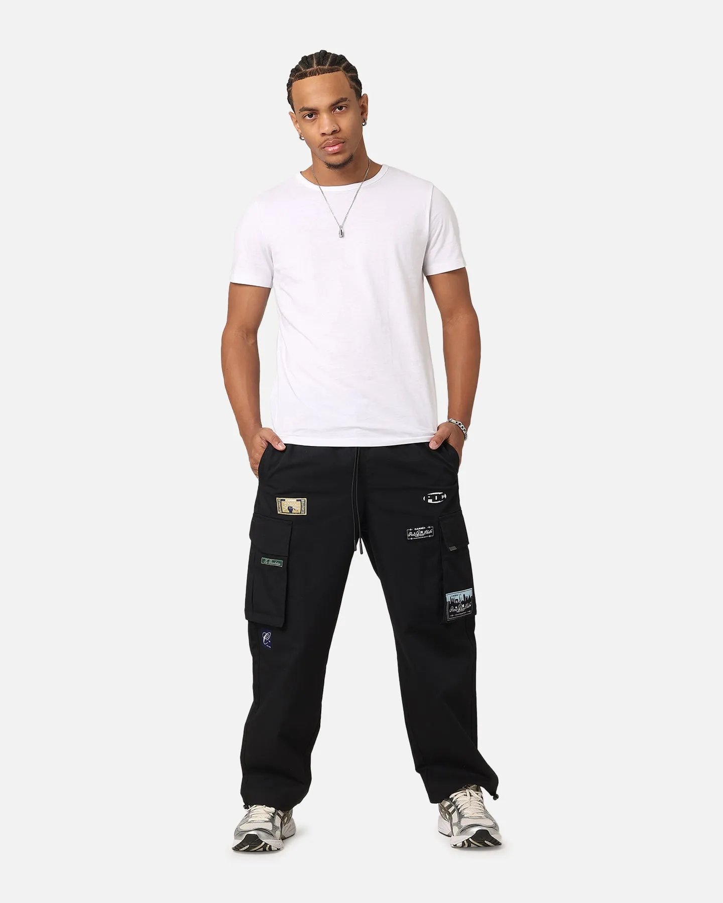 Carre Patchwork Cargo Jogger Black sold by Culture Kings product image thumbnail 2
