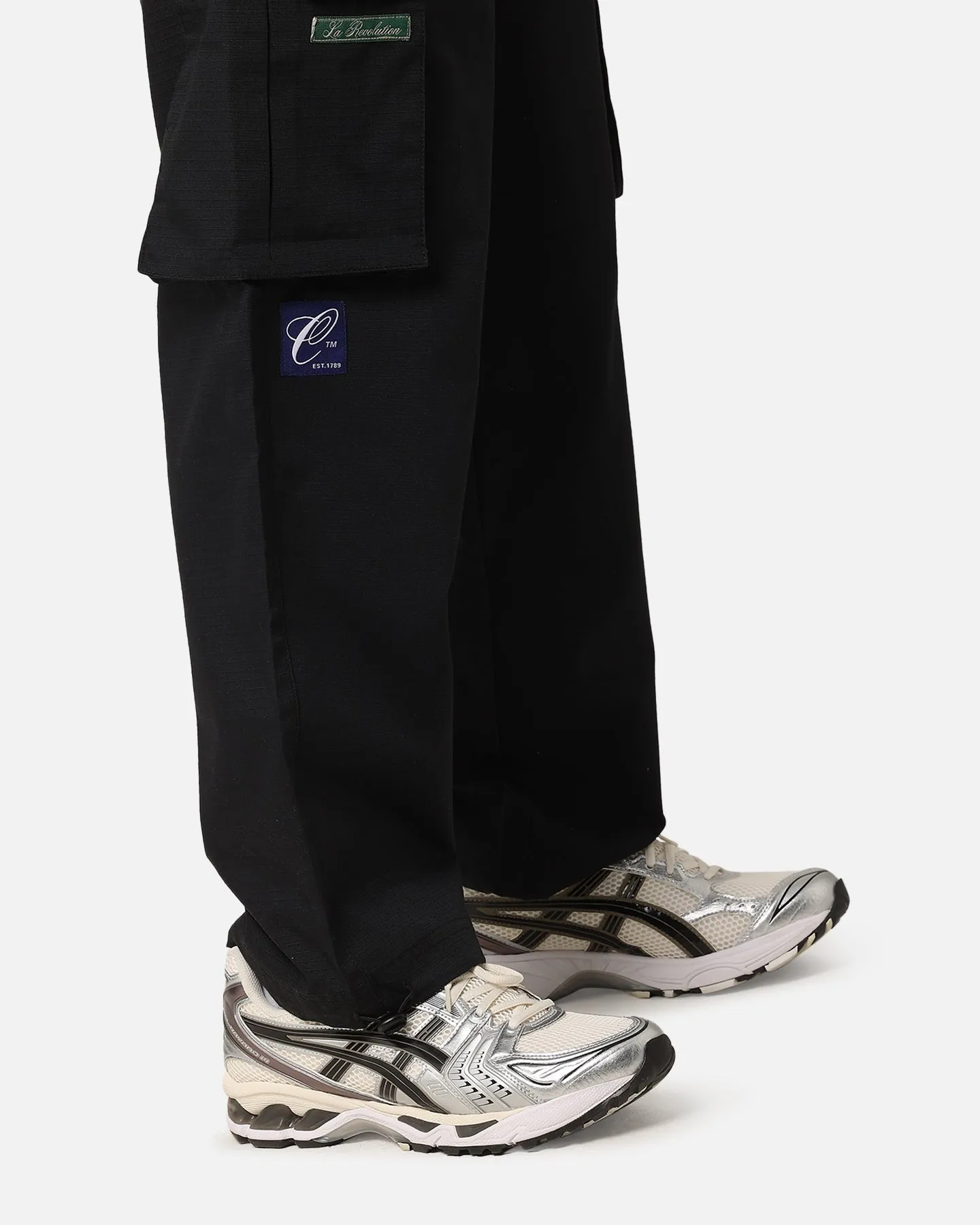 Carre Patchwork Cargo Jogger Black sold by Culture Kings product image thumbnail 3