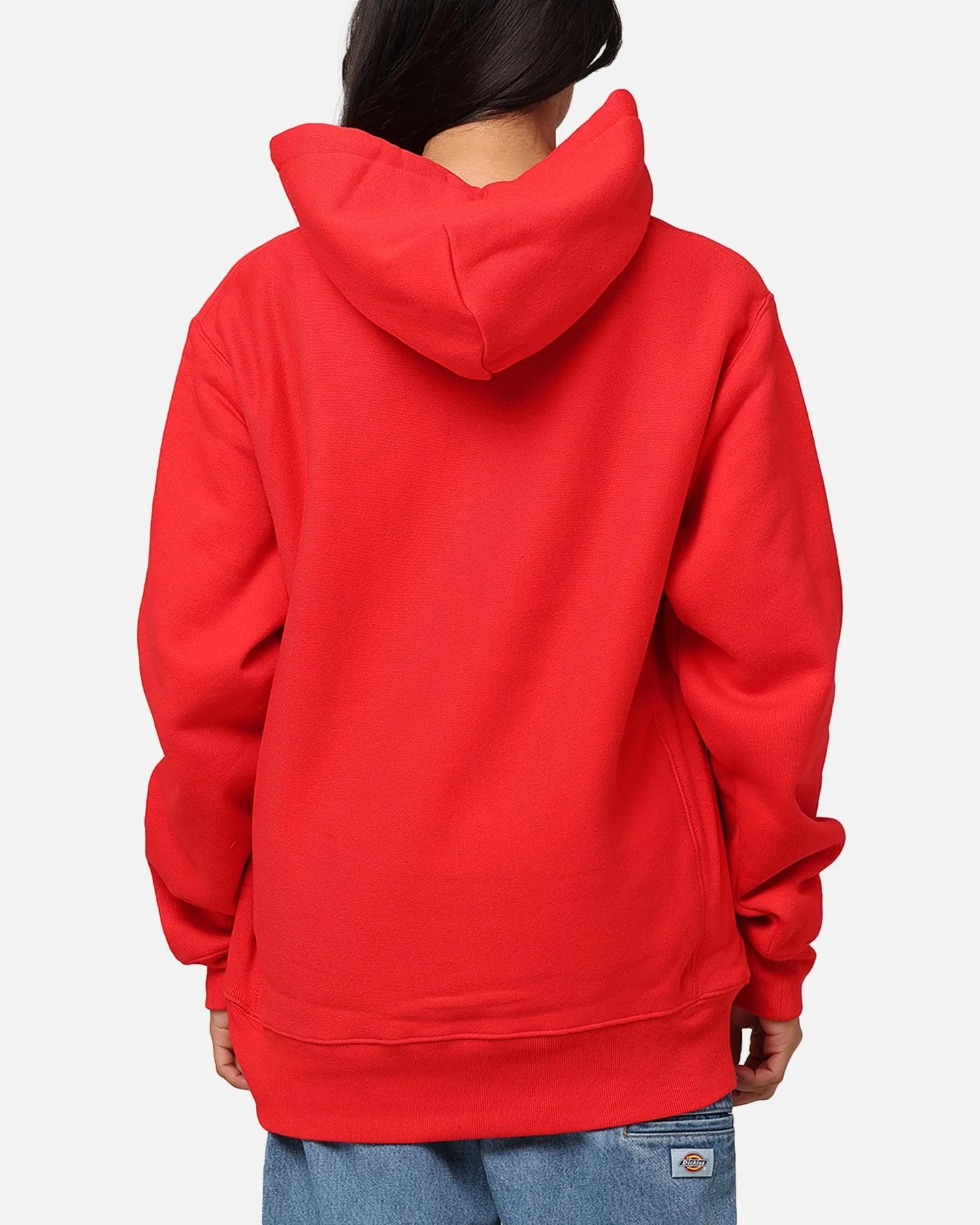 Champion Reverse Weave Small C Hoodie Team Red Scarlet sold by Culture Kings product image thumbnail 3