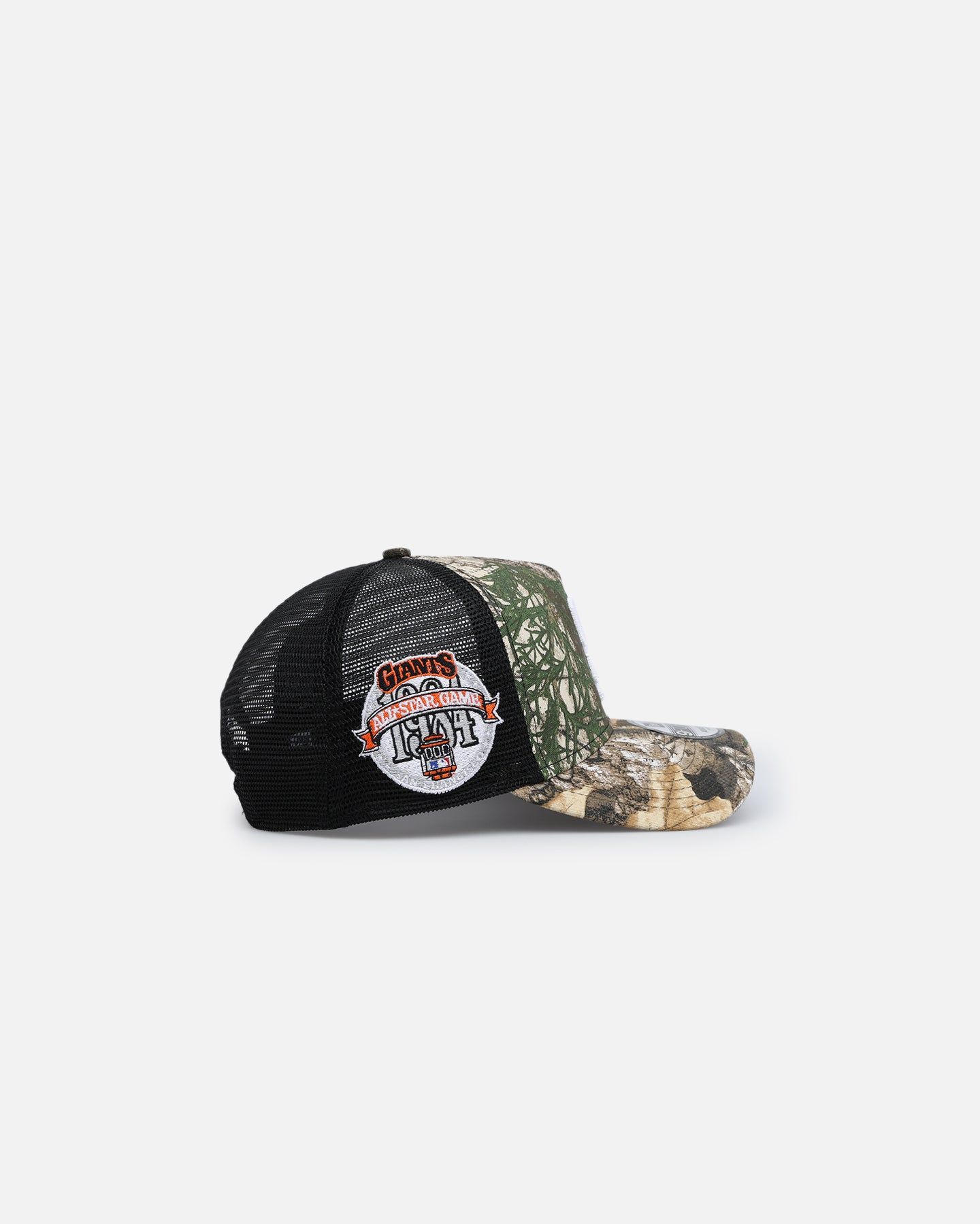 New Era San Francisco Giants 'Real Tree' 9FORTY A-Frame Trucker Snapback Realtree Edge sold by Culture Kings product image thumbnail 3