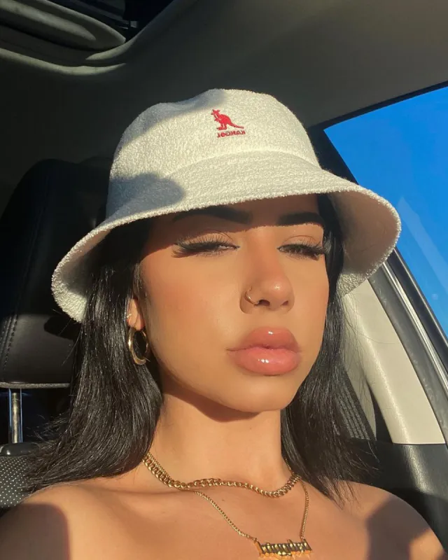 Kangol Bermuda Bucket White/Red sold by Culture Kings