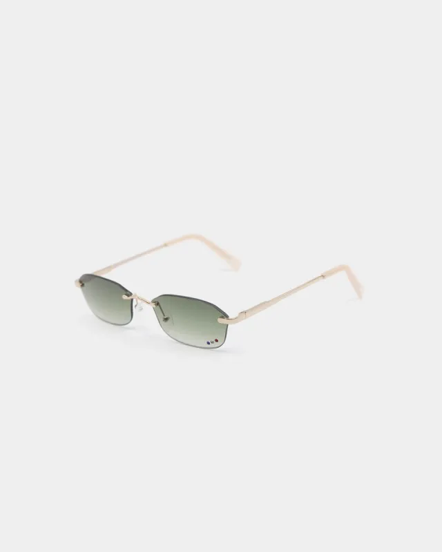 Le Specs Unisex Adolfo Sunglasses Gold sold by Culture Kings
