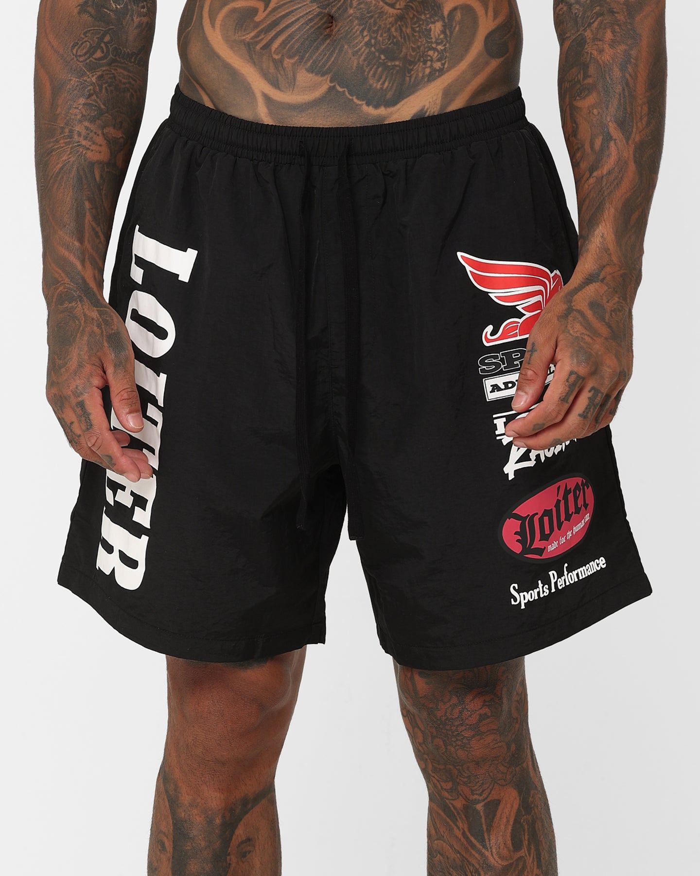 Loiter Speedway Walk Shorts Black sold by Culture Kings product image thumbnail 7
