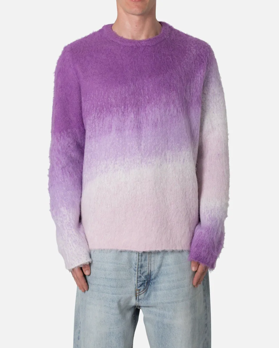 MNML Brushed Gradient Sweater Purple | Parallel