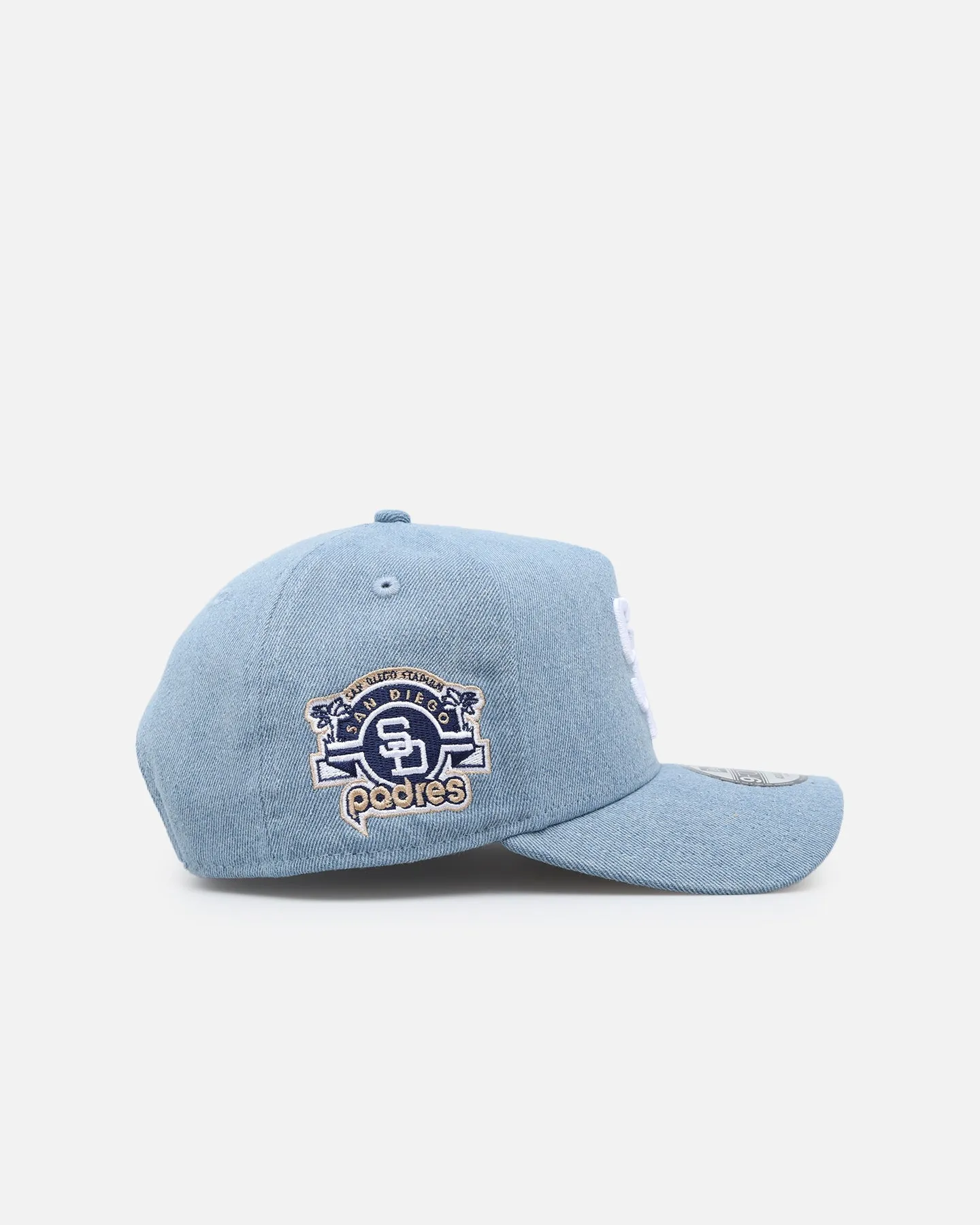 New Era San Diego Padres 'Denim White' 9FORTY A-Frame Snapback Denim/Wheat/White sold by Culture Kings product image thumbnail 4