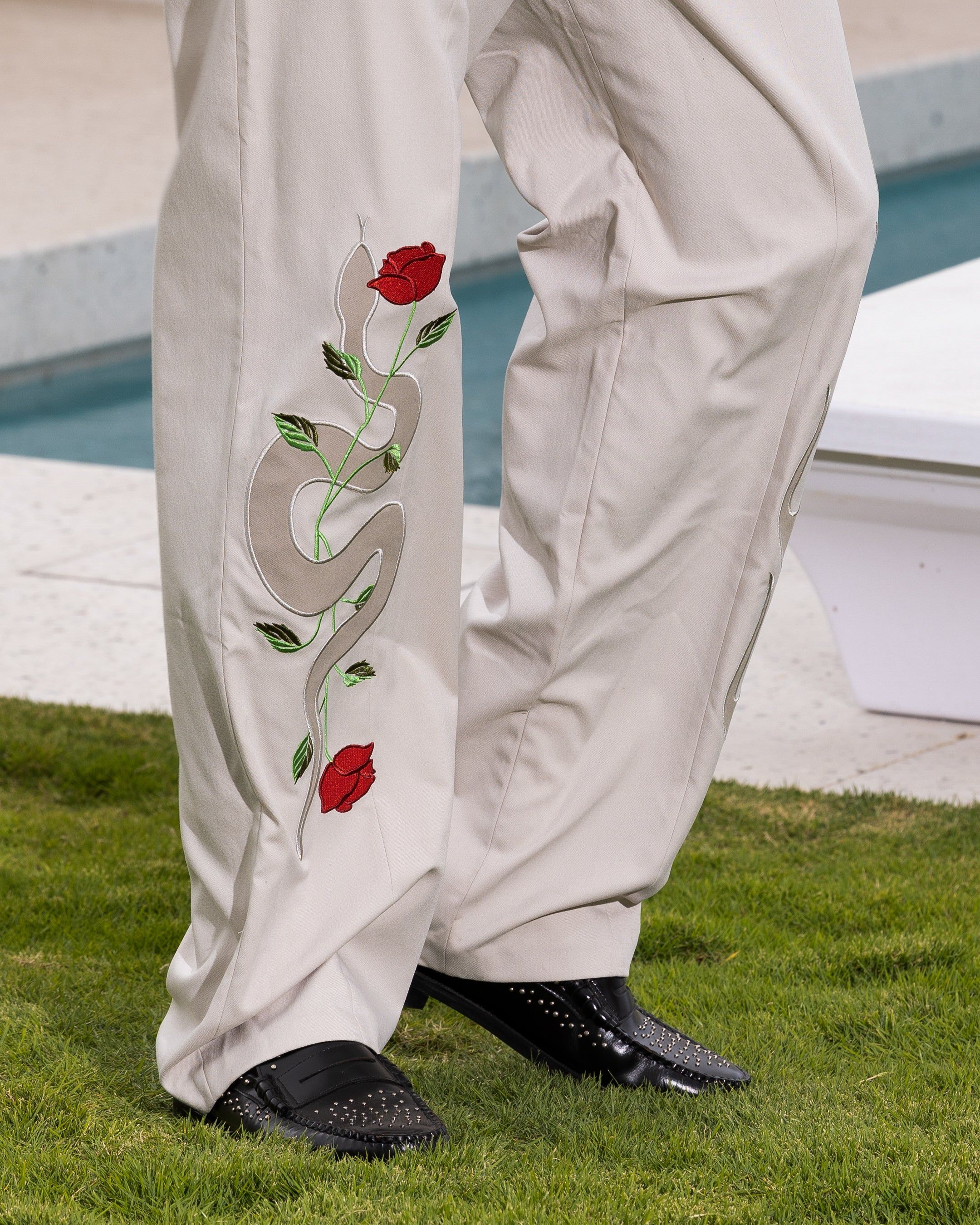 Loiter Western Trouser Off White sold by Culture Kings product image thumbnail 3