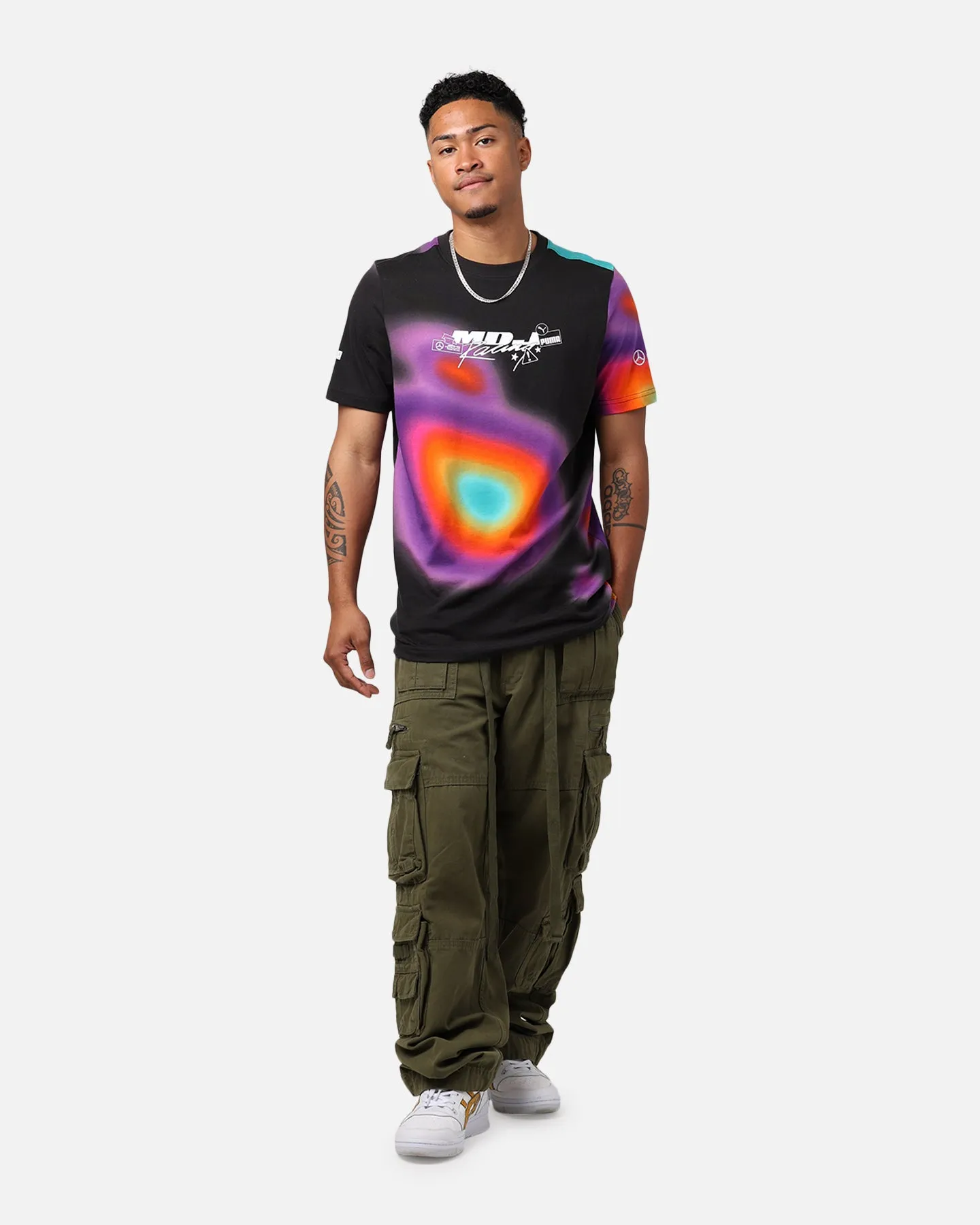 Puma X MAPF1 X MDJ AOP T-Shirt Puma White sold by Culture Kings product image thumbnail 3