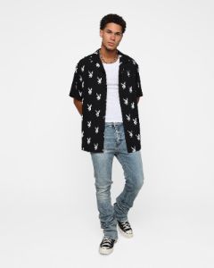 Playboy by Culture Kings Chrome Party Shirt Black sold by Culture Kings