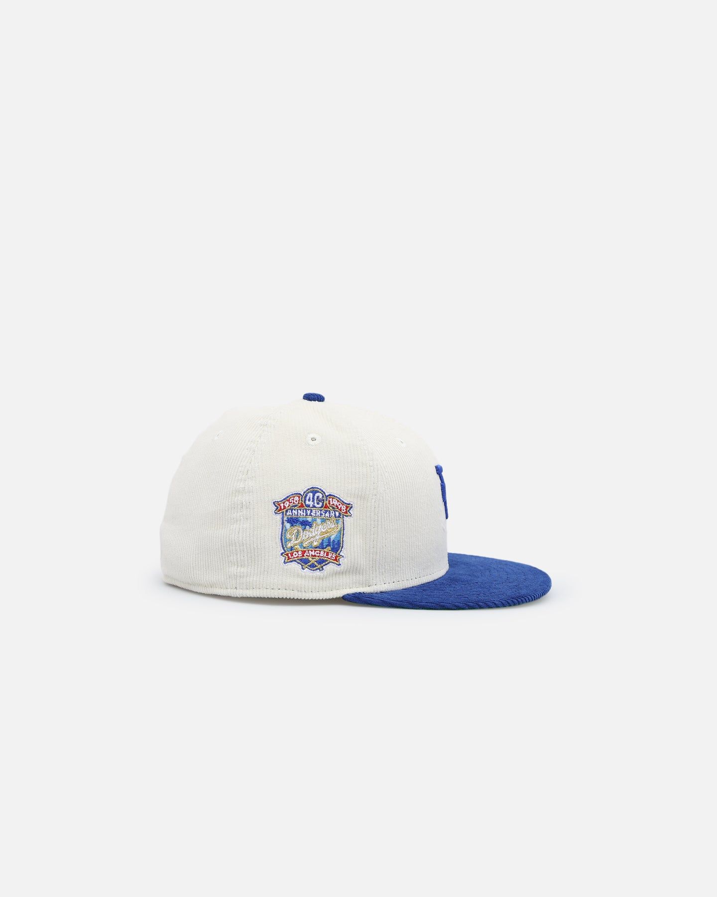 New Era Los Angeles Dodgers 'Upside Down LA Logo' 9FIFTY Fitted Chrome/Dark Royal sold by Culture Kings product image thumbnail 3