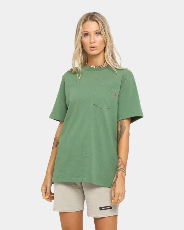 Supreme Short Sleeve Pocket T-Shirt Olive sold by Culture Kings
