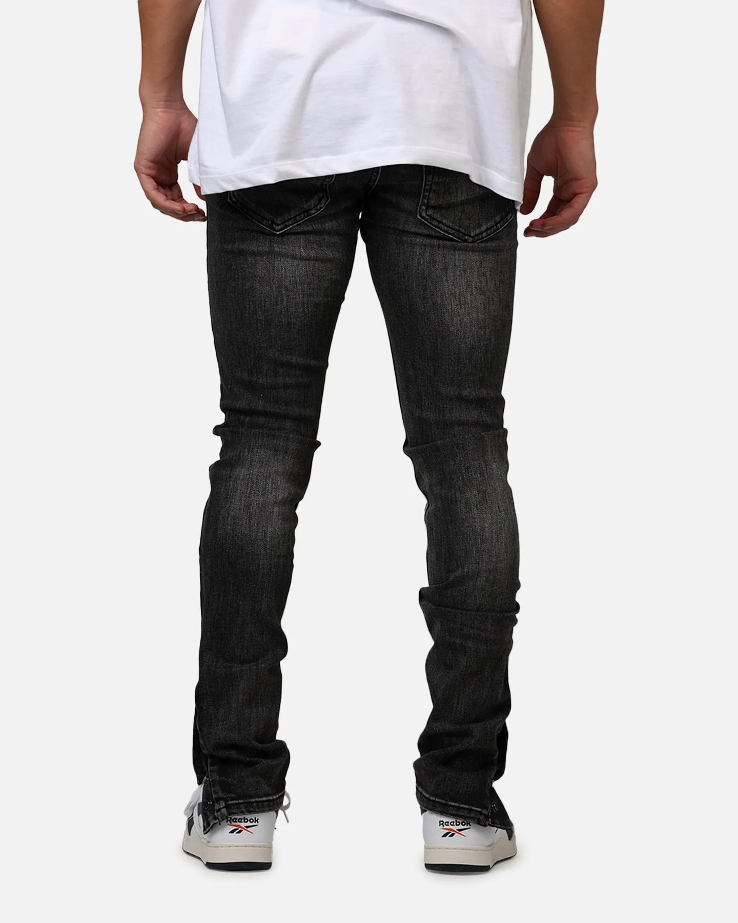 MNML D588 Straight Denim Jeans Washed Black sold by Culture Kings product image thumbnail 5