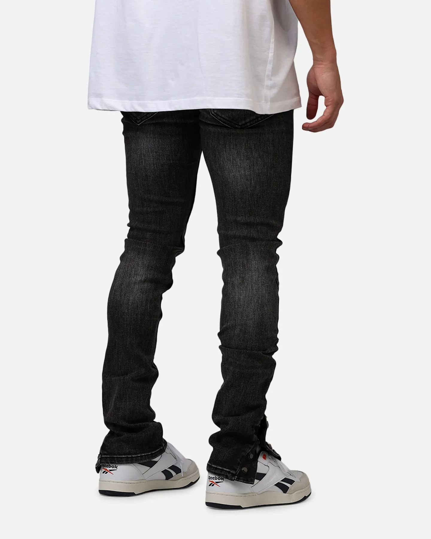 MNML D588 Straight Denim Jeans Washed Black sold by Culture Kings product image thumbnail 3