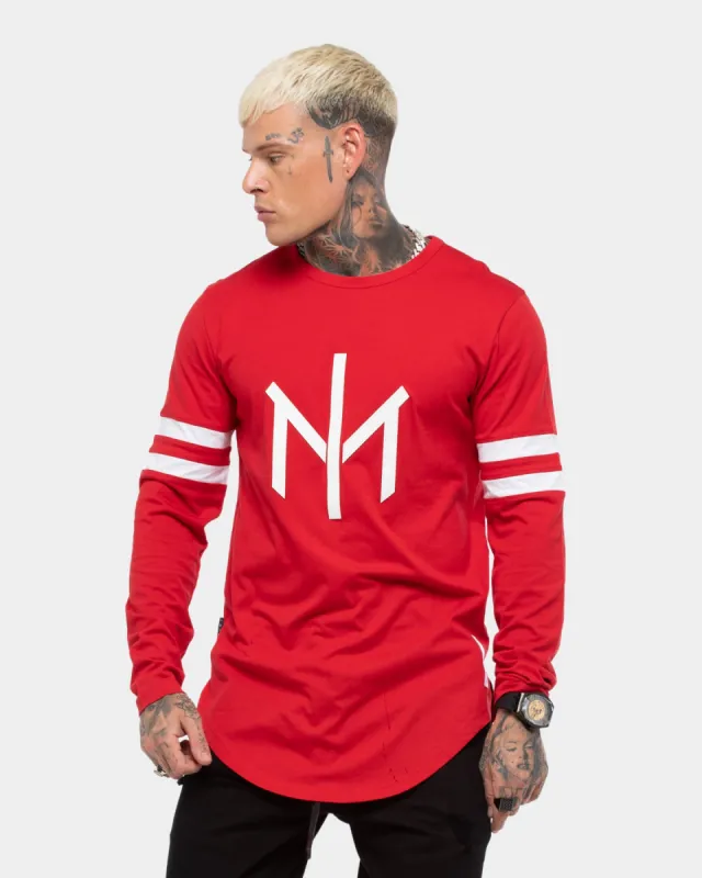 Saint Morta Men's Mortakai Sport Long Sleeve T-Shirt Red made by Culture Kings