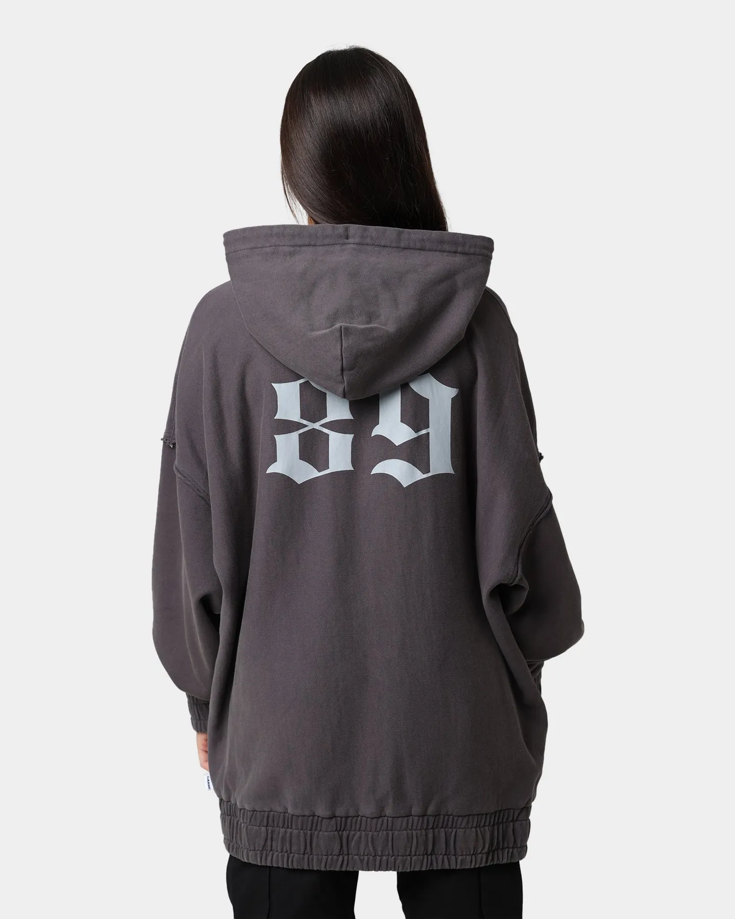 Carre Metalle Distressed Hoodie Washed Grey sold by Culture Kings product image thumbnail 4