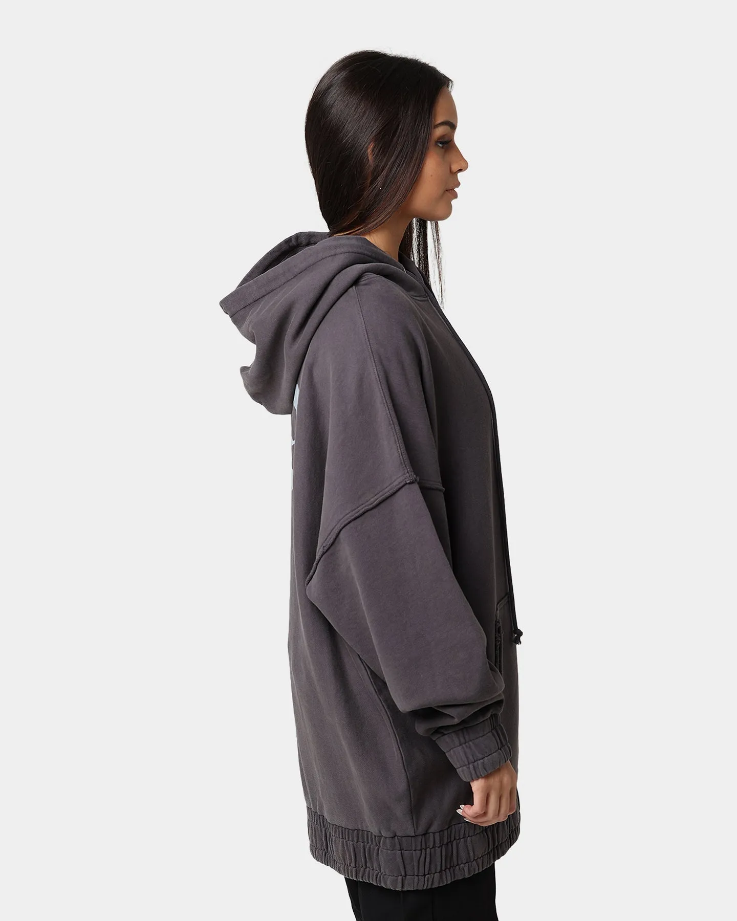 Carre Metalle Distressed Hoodie Washed Grey sold by Culture Kings product image thumbnail 5