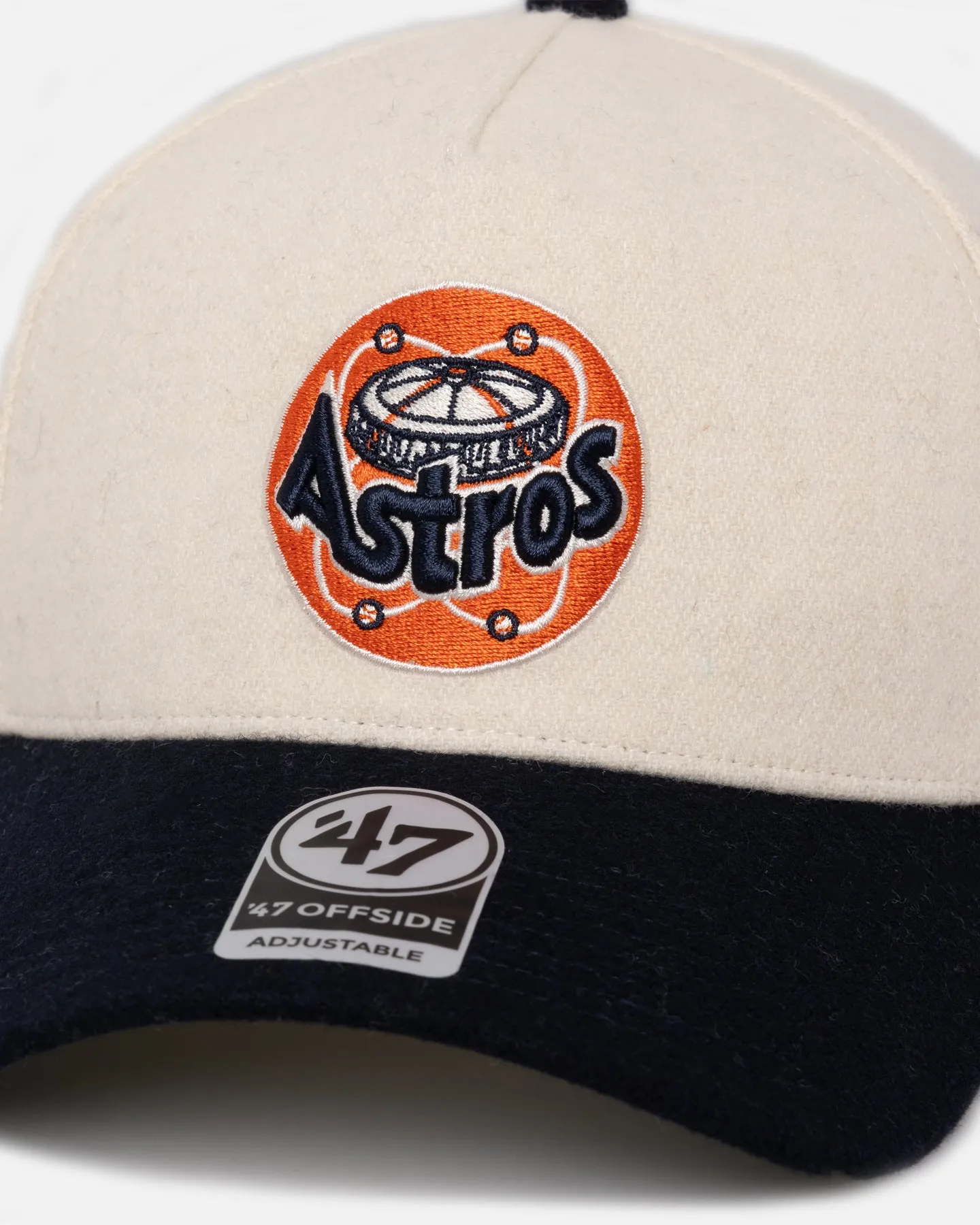 47 Brand Houston Astros 'Wooly Offside DT' Sure Shot Snapback Natural/Navy sold by Culture Kings product image thumbnail 2