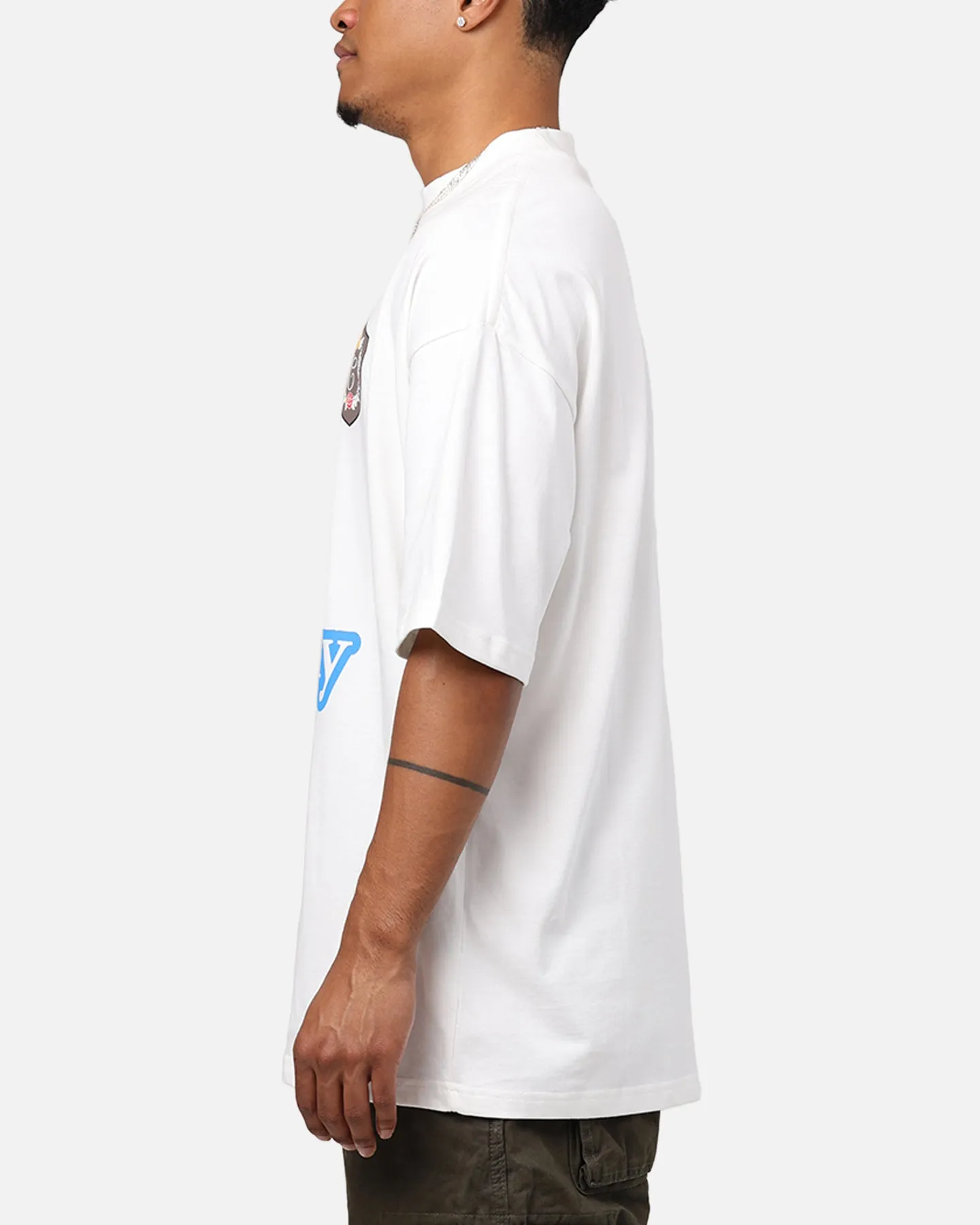 Carre Rosebowl Academy Mock T-Shirt Off White sold by Culture Kings product image thumbnail 5
