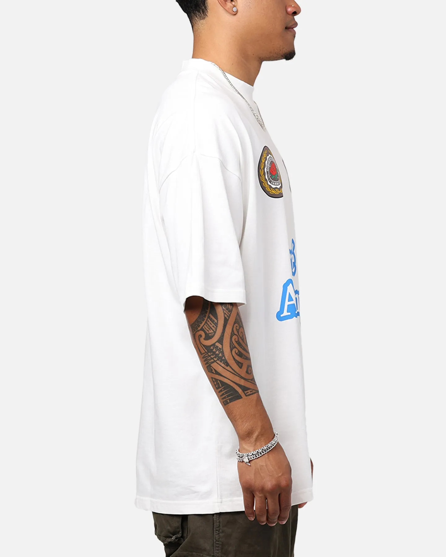 Carre Rosebowl Academy Mock T-Shirt Off White sold by Culture Kings product image thumbnail 4