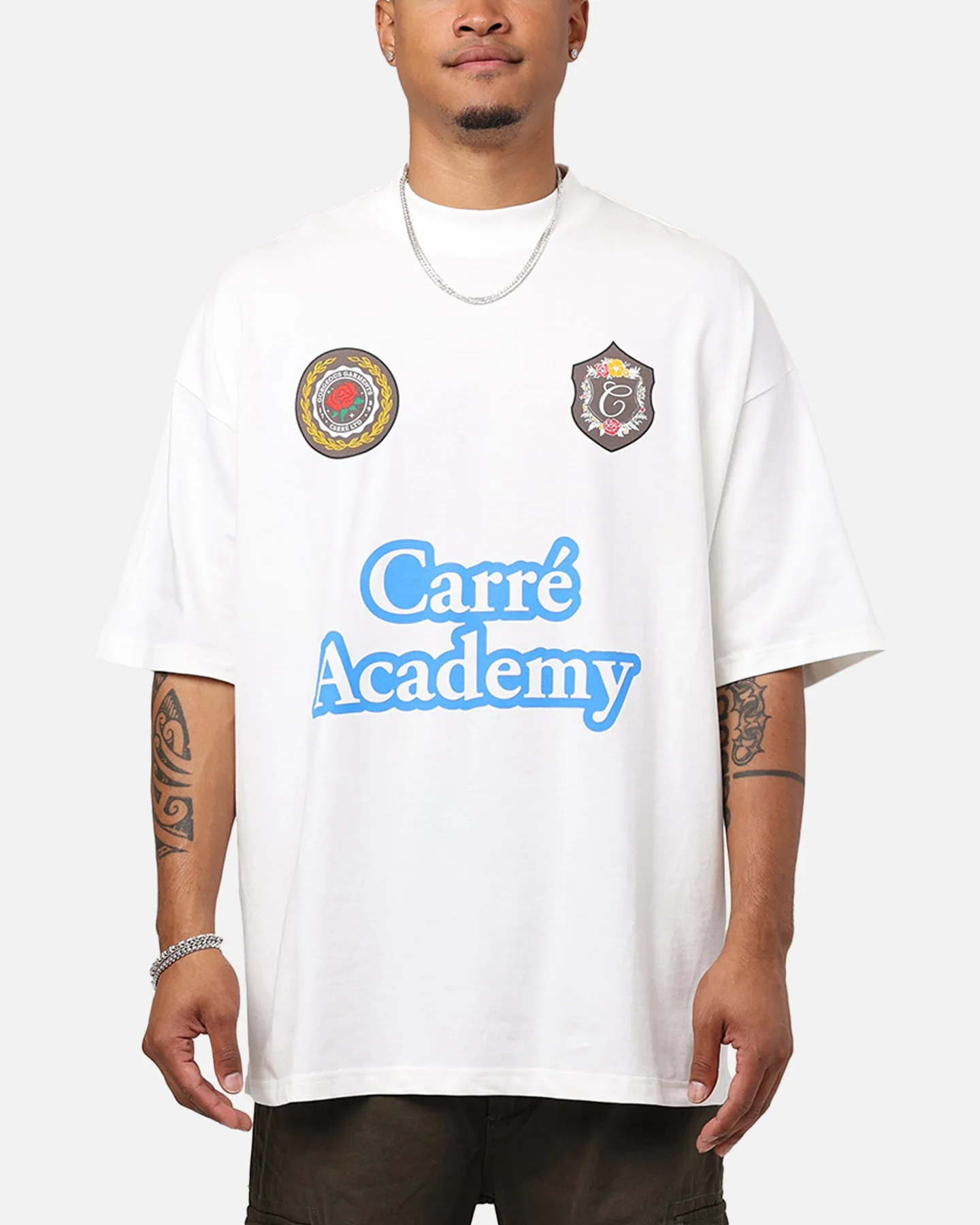Carre Rosebowl Academy Mock T-Shirt Off White sold by Culture Kings