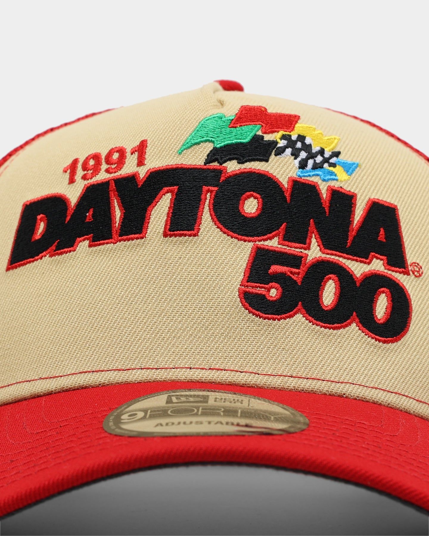 New Era Truck 1991 'Daytona 500' 9FORTY A-Frame Snapback Vegas Gold/Red sold by Culture Kings product image thumbnail 5