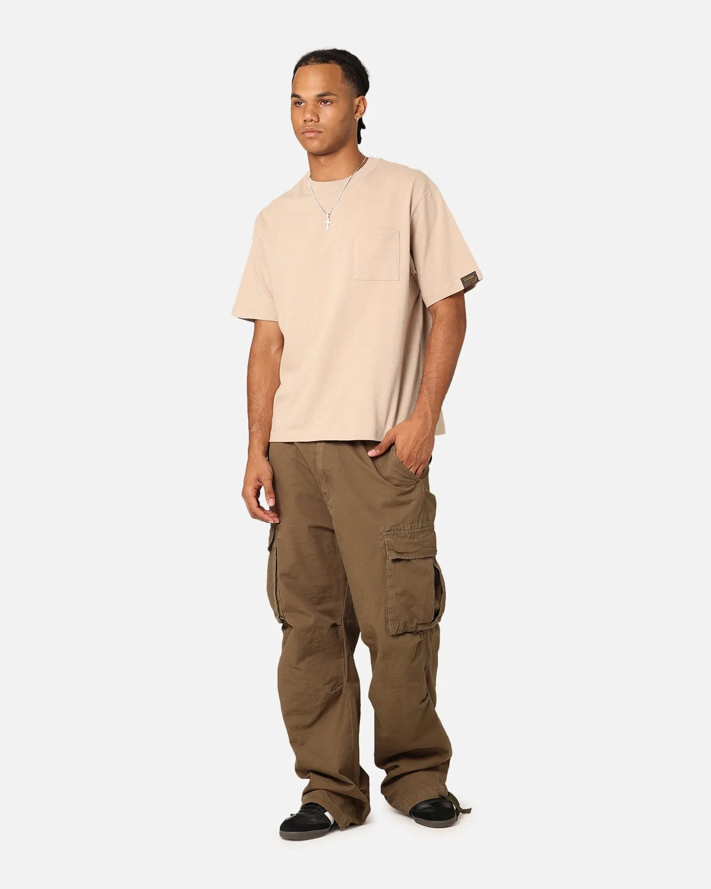 Champion Jersey Element T-Shirt Taupe sold by Culture Kings product image thumbnail 2