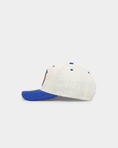 Mitchell & Ness Golden State Warriors Go Team Go OG Snapback Vintage Cream sold by Culture Kings