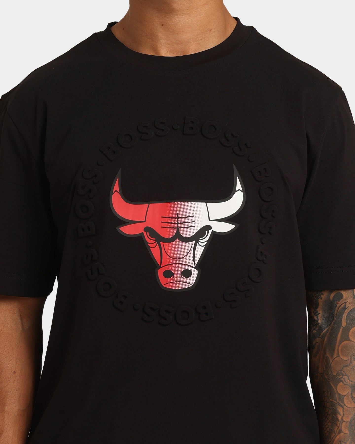 Hugo Boss Hugo Boss X NBA Basic Chicago Bulls Short Sleeve T-Shirt Black sold by Culture Kings product image thumbnail 3