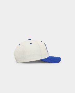 Mitchell & Ness Golden State Warriors Go Team Go OG Snapback Vintage Cream sold by Culture Kings