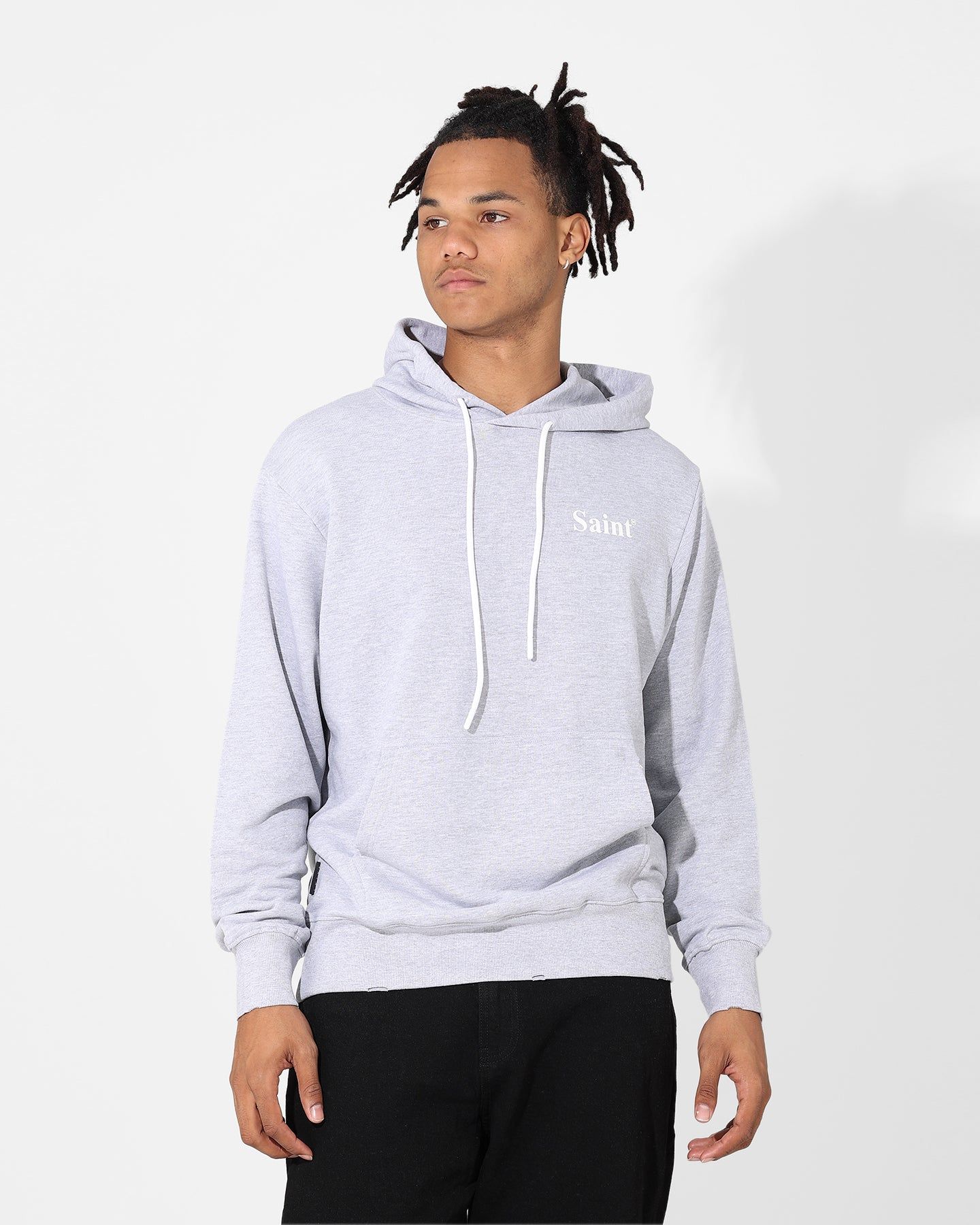 Saint Morta Classique Hoodie Grey Marle sold by Culture Kings