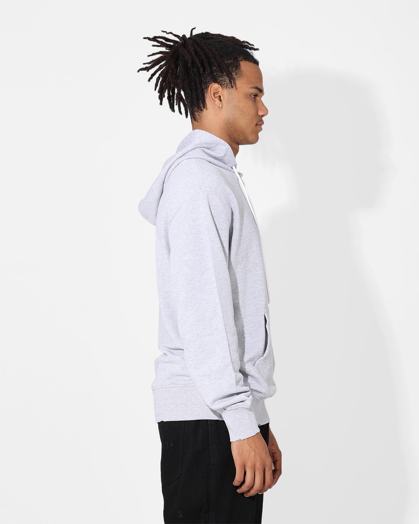 Saint Morta Classique Hoodie Grey Marle sold by Culture Kings product image thumbnail 5