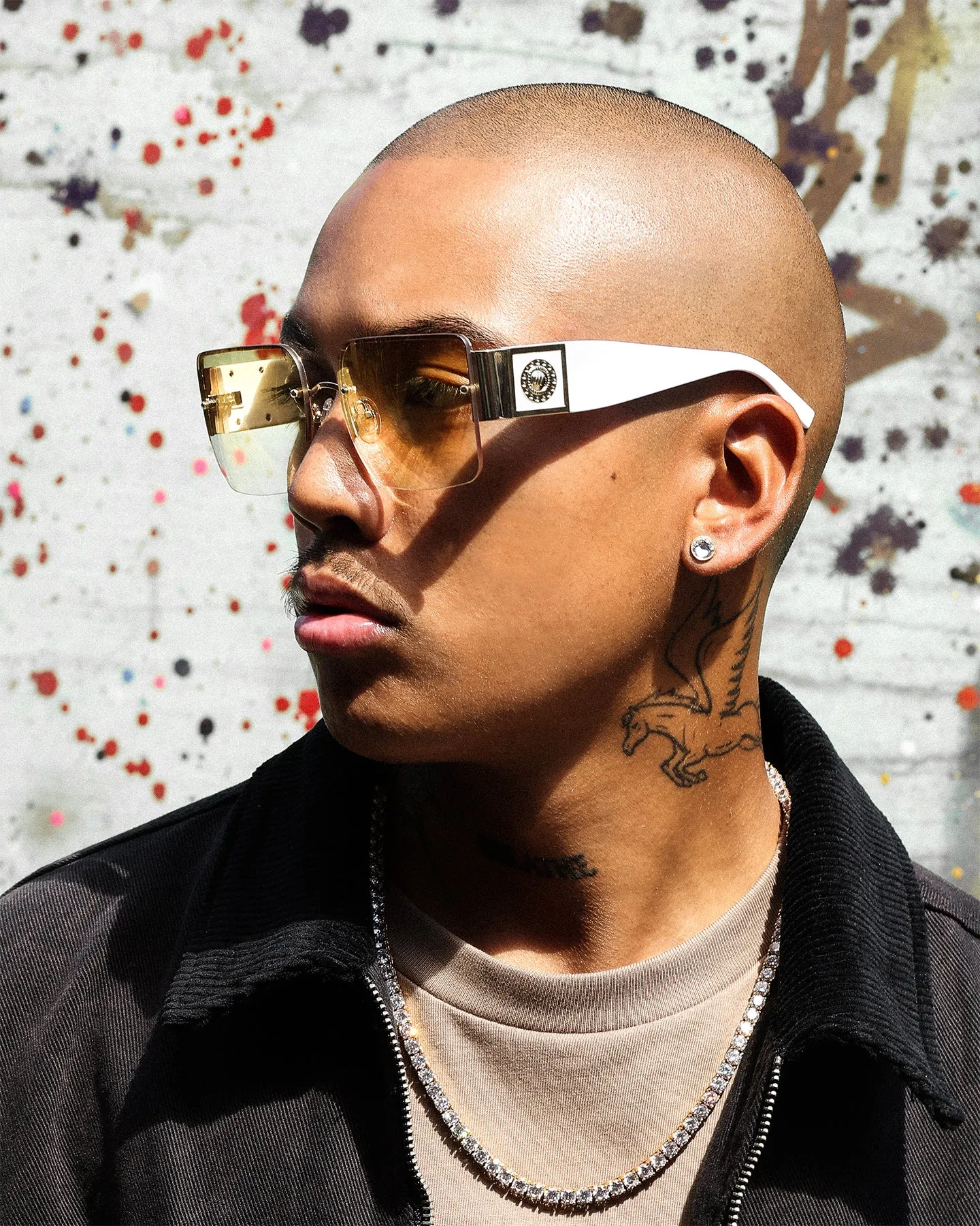 Le Specs What I Want Limited Edition Sunglasses Bright Gold sold by Culture Kings product image thumbnail 2