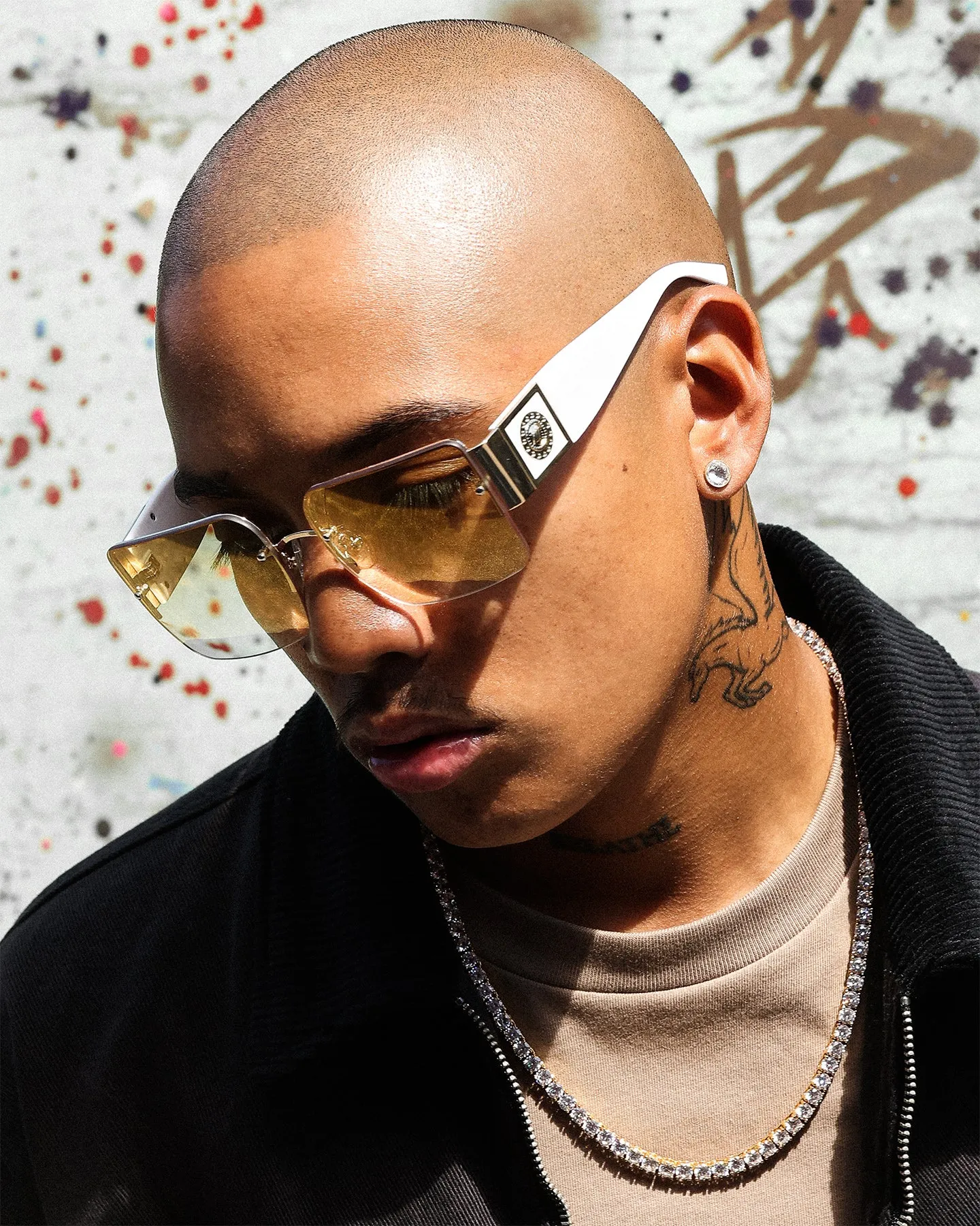 Le Specs What I Want Limited Edition Sunglasses Bright Gold sold by Culture Kings product image thumbnail 3