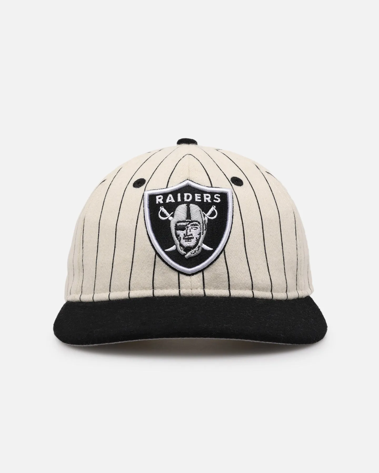 New Era Las Vegas Raiders 9FIFTY Retro Crown Strapback Off White/Black sold by Culture Kings