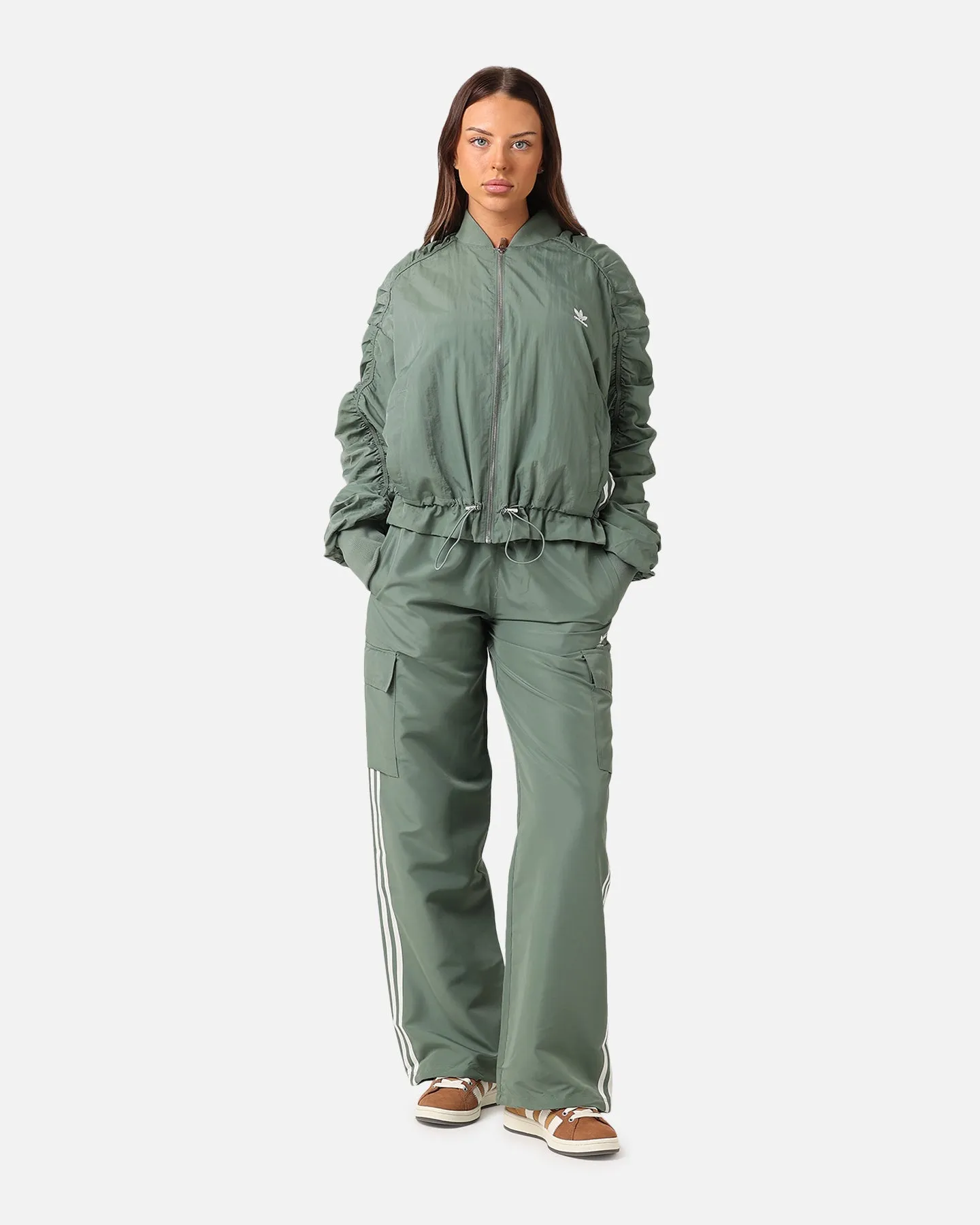 Adidas Women's 3 Stripes Cargo Pants Trace Green sold by Culture Kings product image thumbnail 2