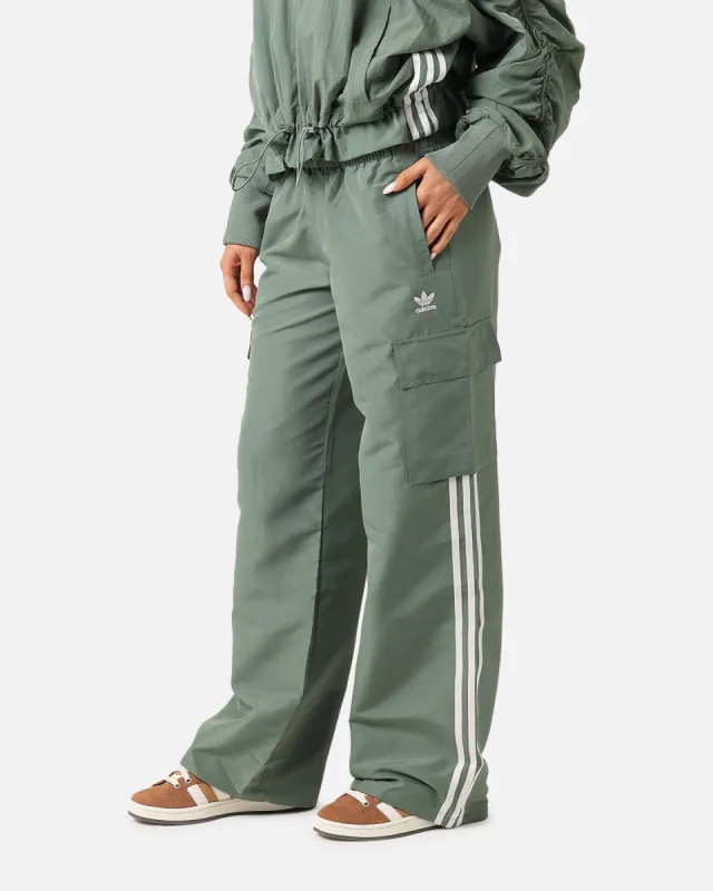 Adidas Women's 3 Stripes Cargo Pants Trace Green sold by Culture Kings