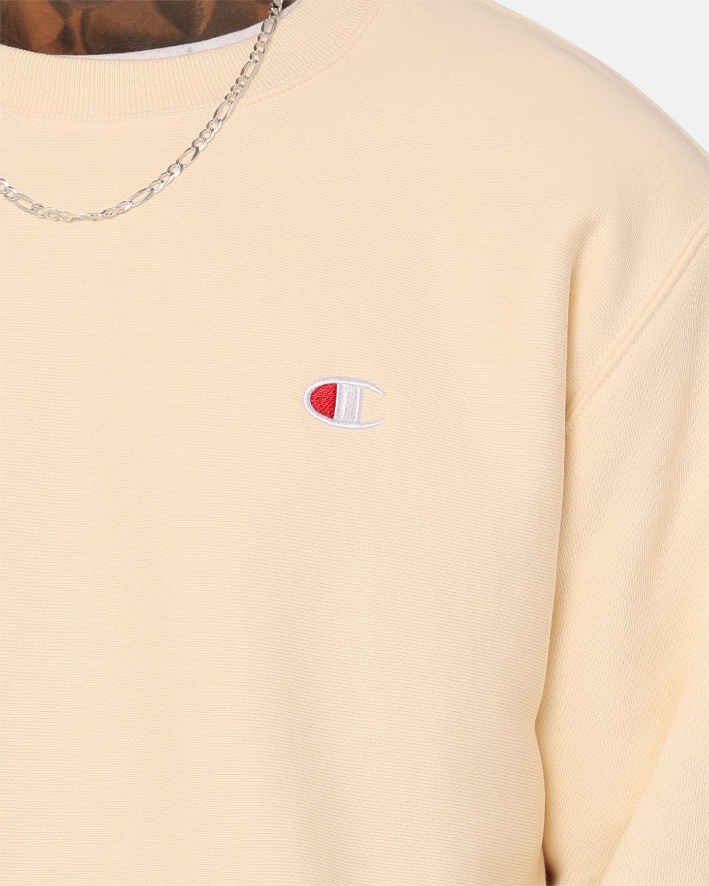 Champion Reverse Weave Small C Crewneck Levitating sold by Culture Kings product image thumbnail 3