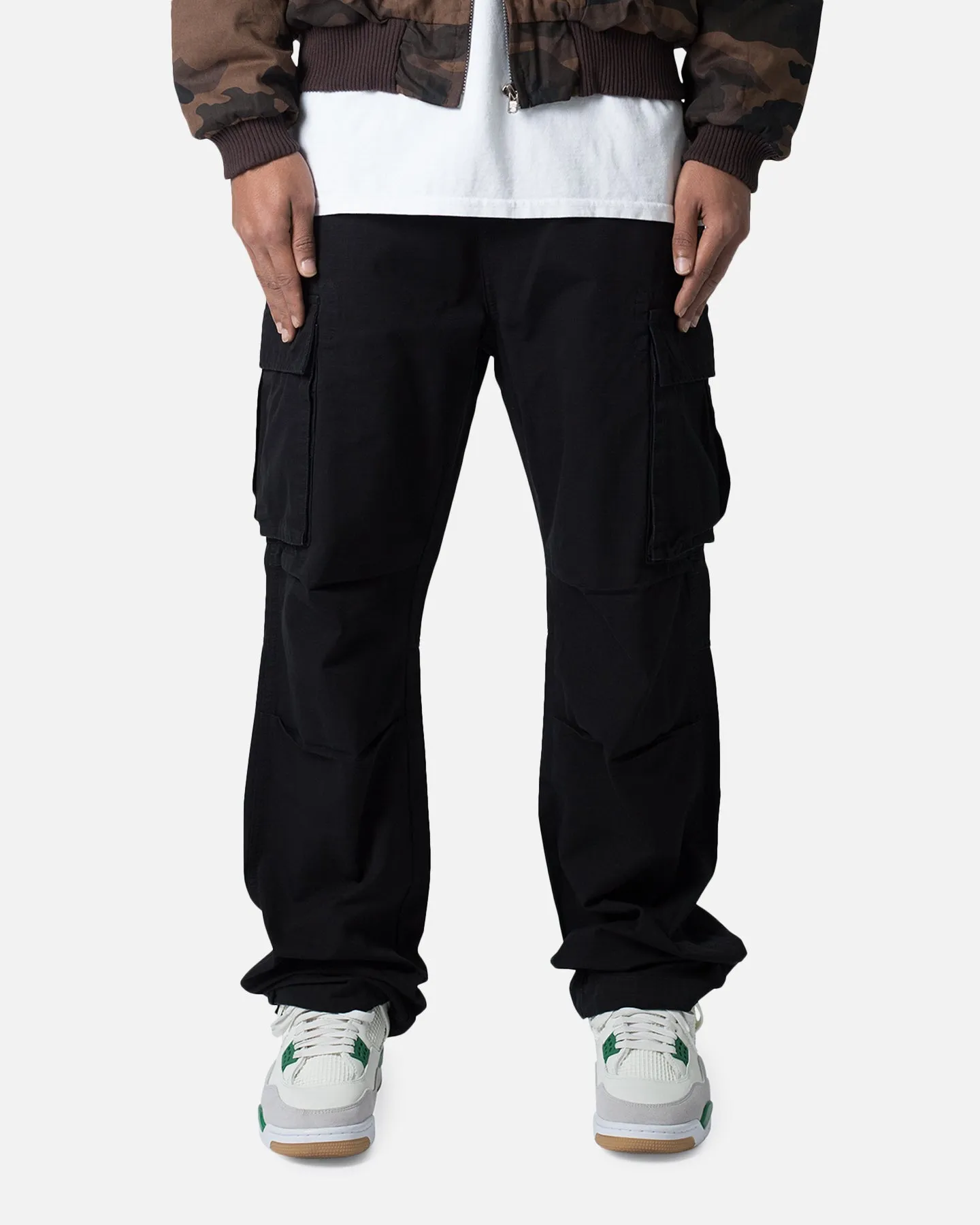 MNML Ultra Baggy Cargo Pants Black sold by Culture Kings