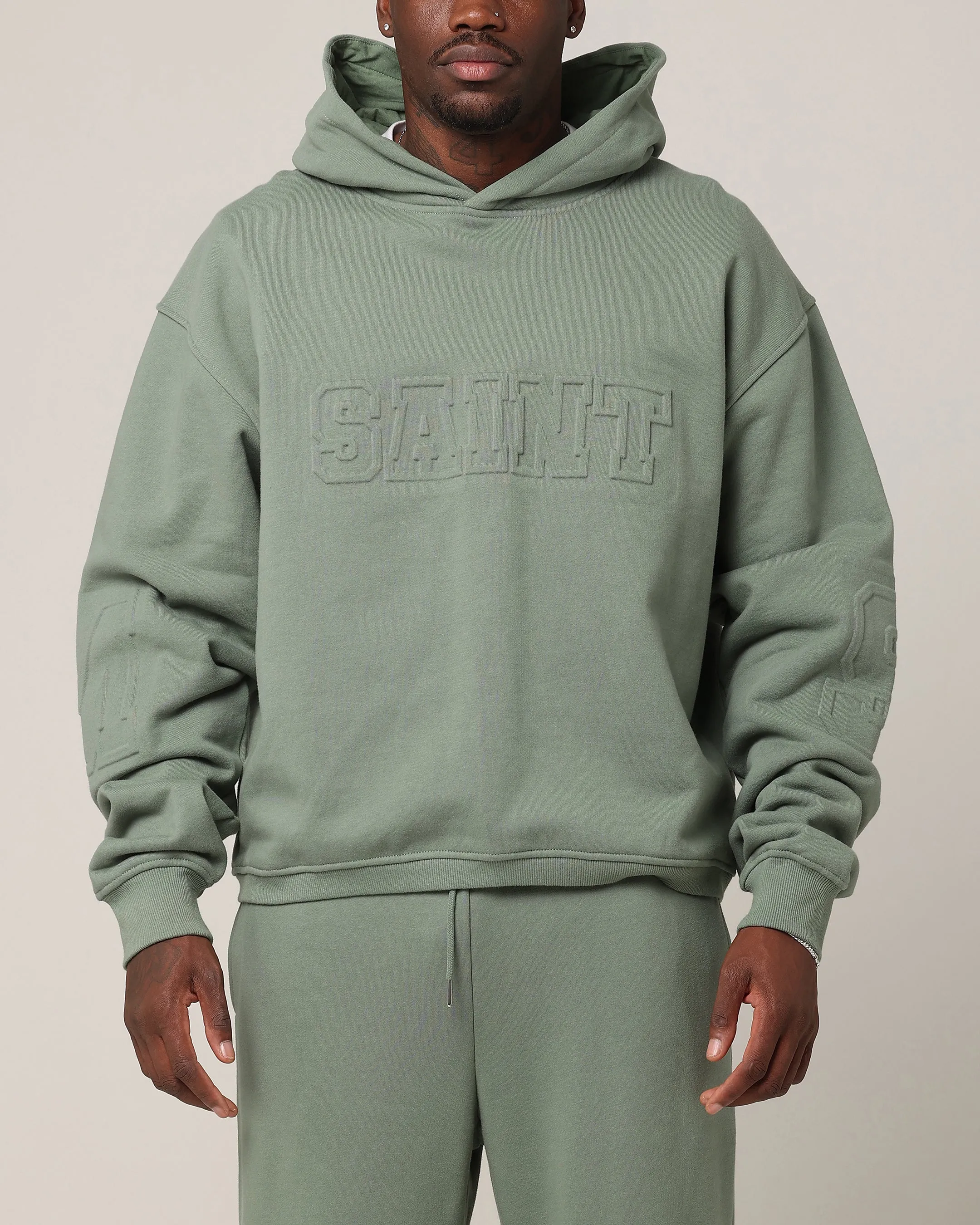 Saint Morta Unity Hoodie Moss Green sold by Culture Kings