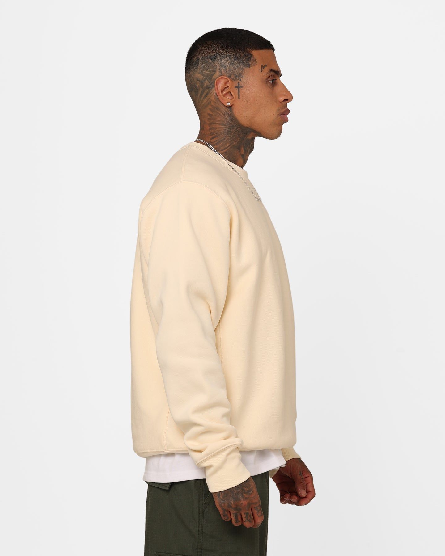 Champion Reverse Weave Small C Crewneck Levitating sold by Culture Kings product image thumbnail 5