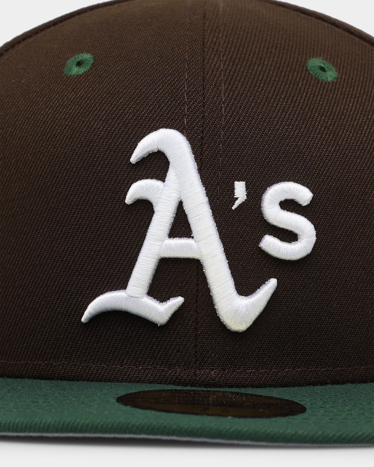 New Era Oakland Athletics 'Beef & Broccoli' 59FIFTY Fitted Dark Brown sold by Culture Kings product image thumbnail 5
