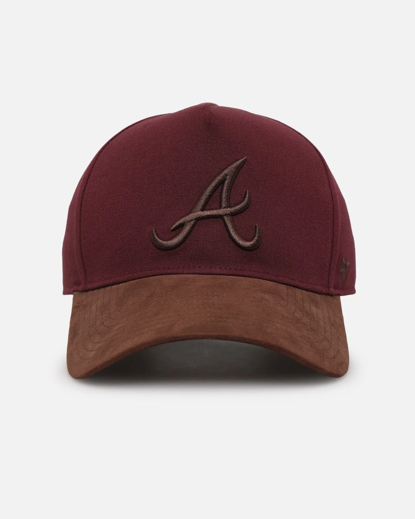47 Brand Atlanta Braves 'Cherry Pie' Offside DT Snapback Dark Maroon sold by Culture Kings