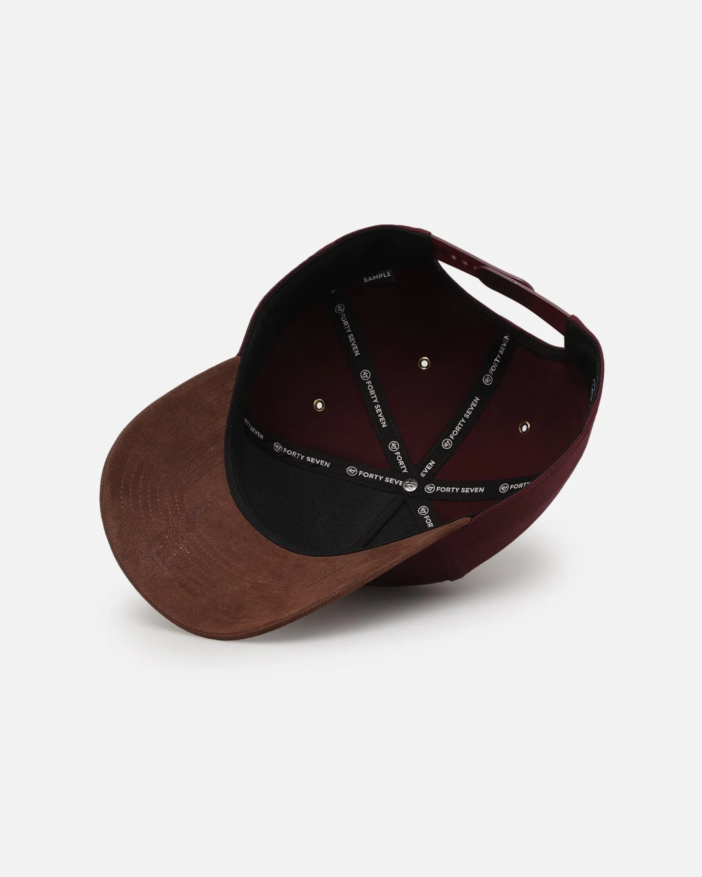 47 Brand Atlanta Braves 'Cherry Pie' Offside DT Snapback Dark Maroon sold by Culture Kings product image thumbnail 4