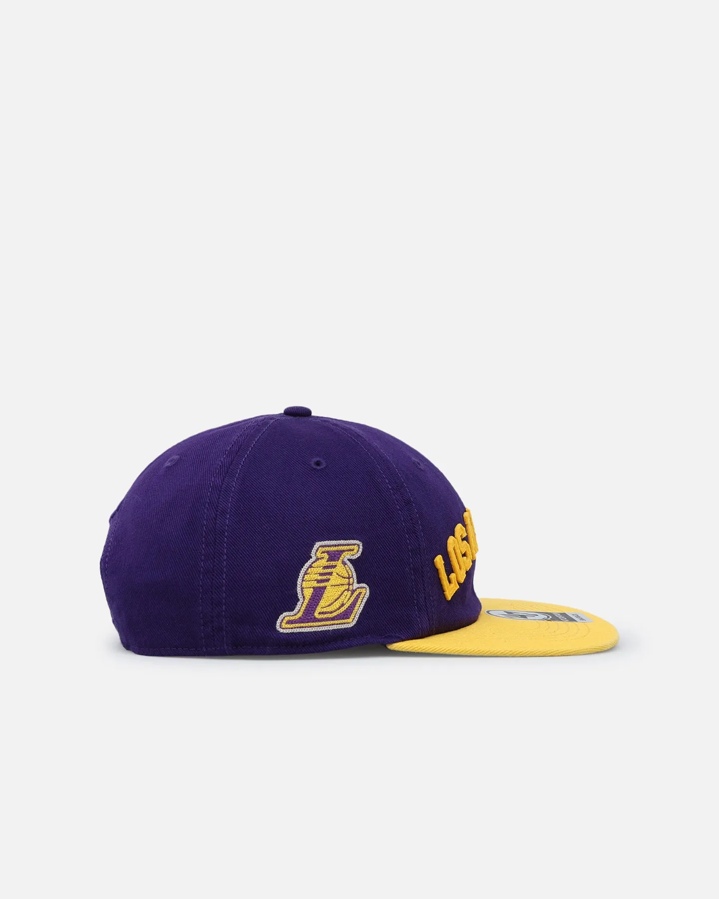 47 Brand Los Angeles Lakers 'Legacy 47 Captain RL' Club Legacy '47 Captain Snapback Purple sold by Culture Kings product image thumbnail 3