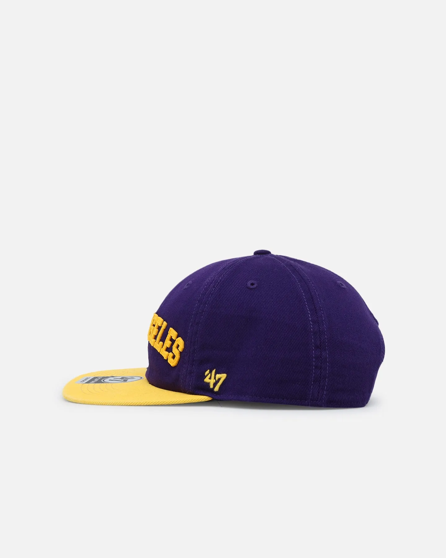 47 Brand Los Angeles Lakers 'Legacy 47 Captain RL' Club Legacy '47 Captain Snapback Purple sold by Culture Kings product image thumbnail 4