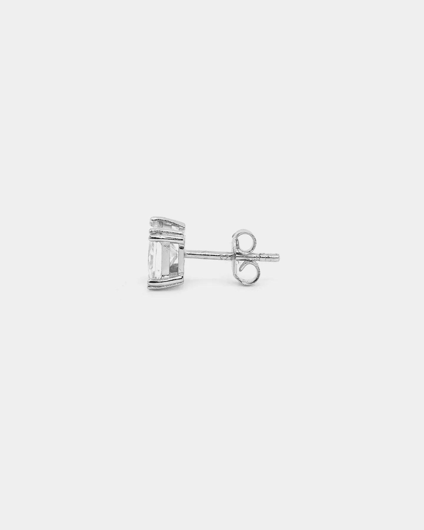 Saint Morta Square Cut Earrings White Gold sold by Culture Kings product image thumbnail 5