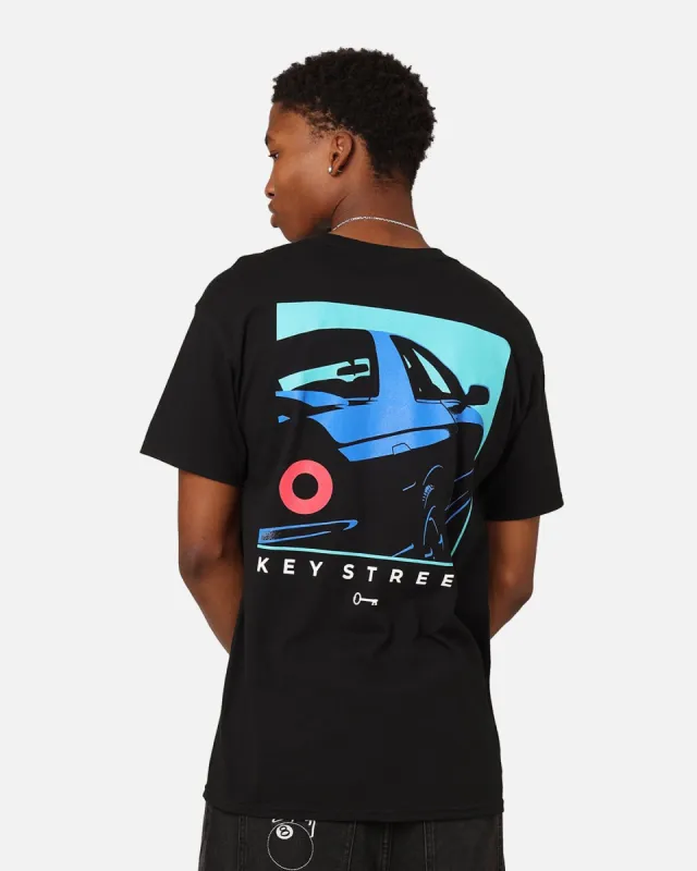 Key Street Angles T-Shirt Black made by Culture Kings