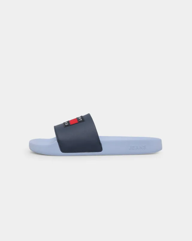 Tommy Jeans Women's TJ Archive Pool Slides Chambray Sky sold by Culture Kings